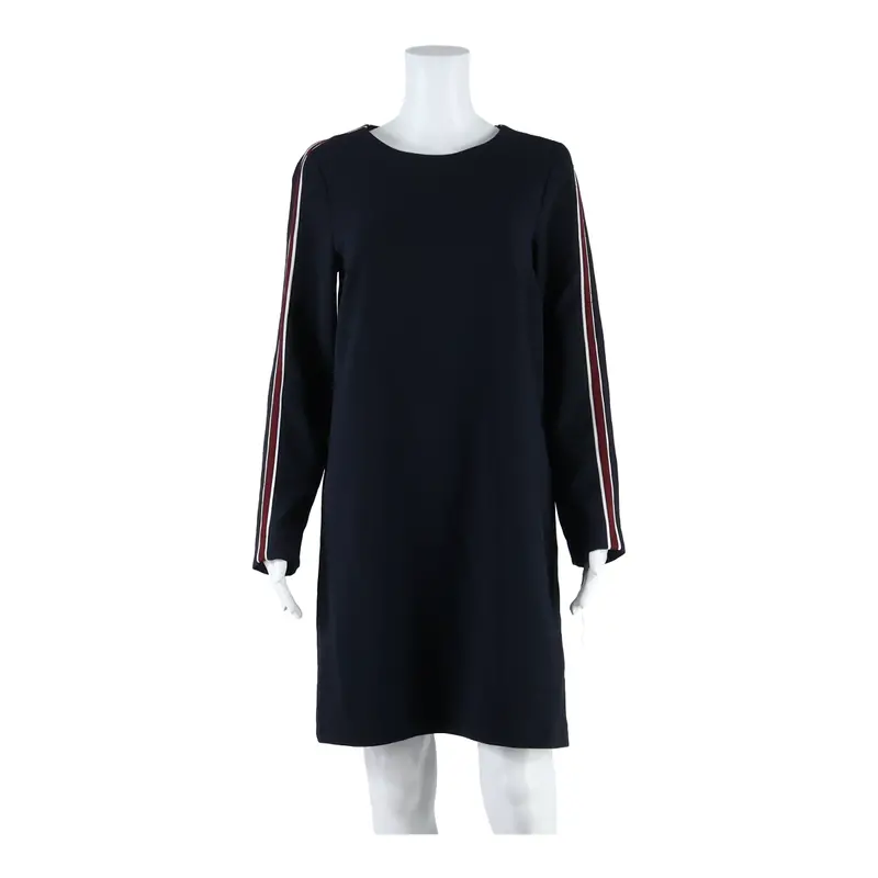 Esprit Womens Day Dress Blue Long Sleeve Long Uk 10 1