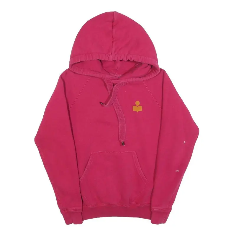Etoile Isabel Marant Womens Pink Hoodie Xs Cotton Blend Casual 1