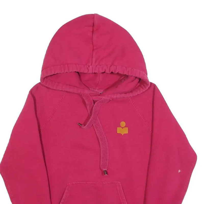 Etoile Isabel Marant Womens Pink Hoodie Xs Cotton Blend Casual 2