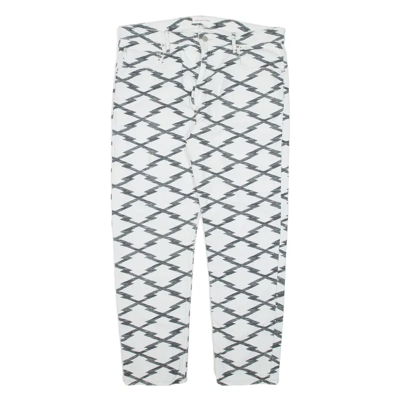 Etoile Isabel Marant Womens Trousers White Regular Tapered W33 L25 1