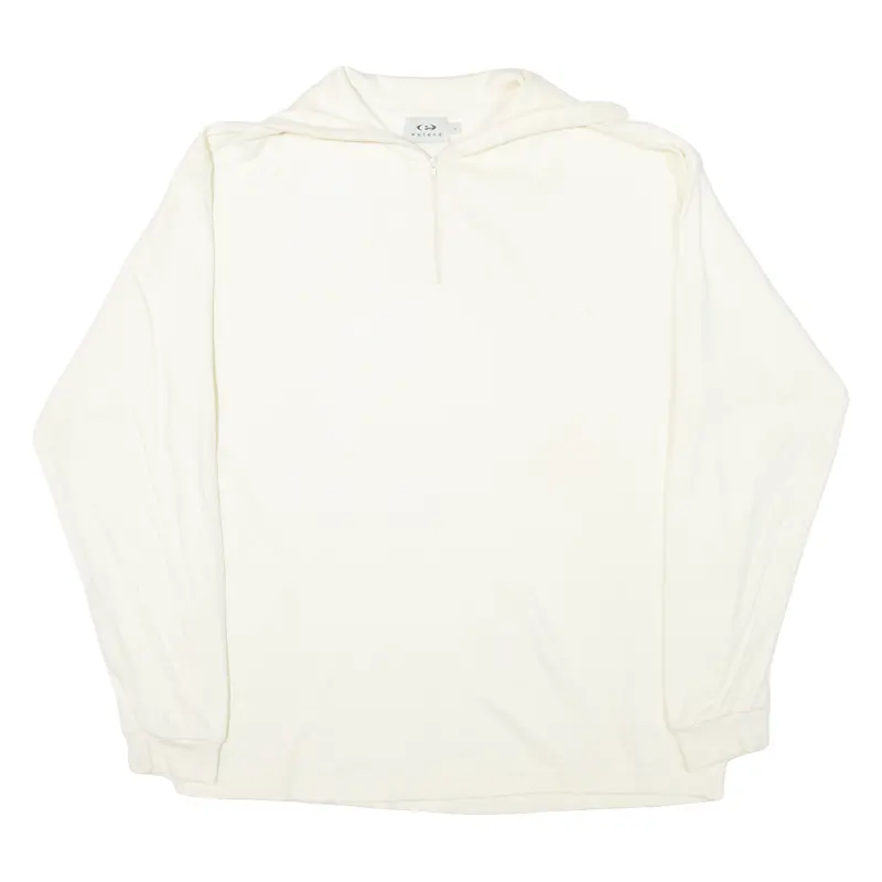 Extend Mens Sweatshirt Cream 1/4 Zip L 1