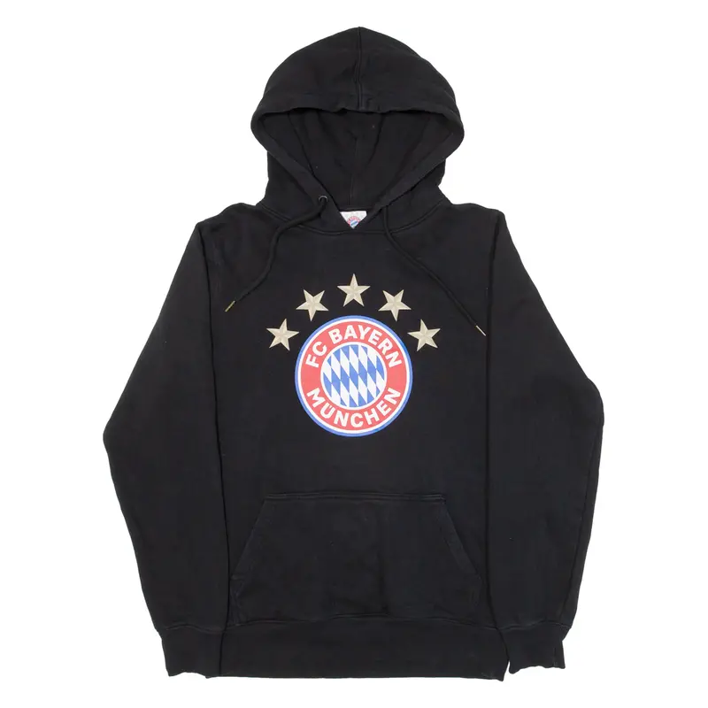 Fc Bayern Munchen Mens Black Hoodie S 1