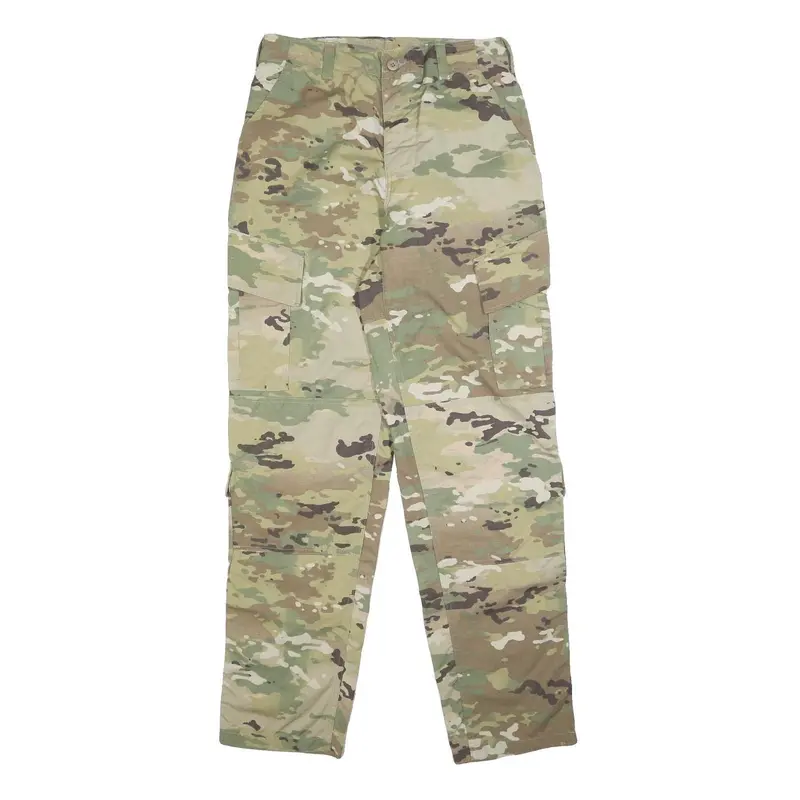 Federal Prison Industries Inc Mens Cotton Blend Beige Camouflage Regular Fit 1