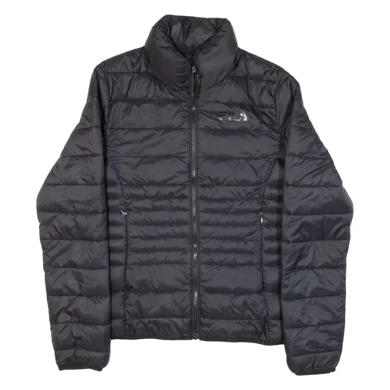 Fila Insulated Womens Puffer Jacket Black Xs 1