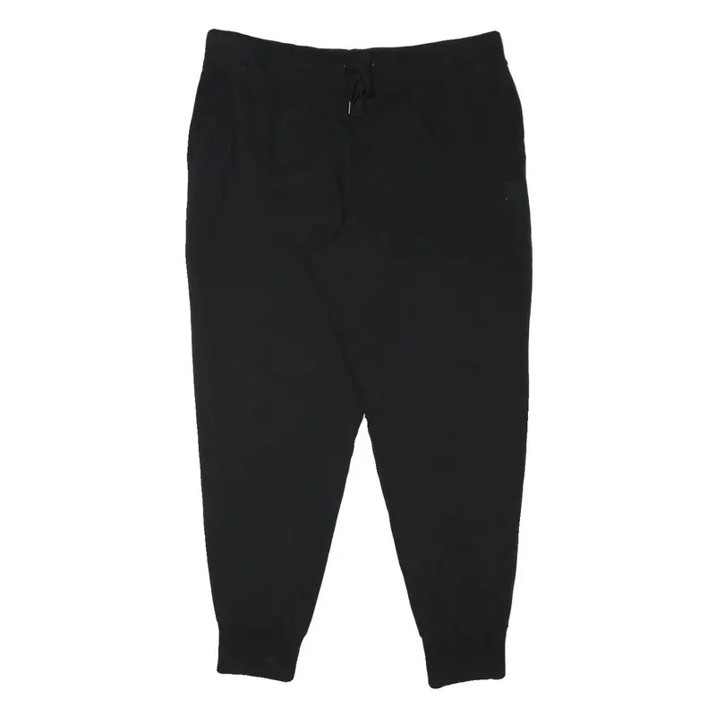 Fila Mens Joggers Black Slim Tapered 2Xl W37 L29 Cotton Blend Casual Wear 1