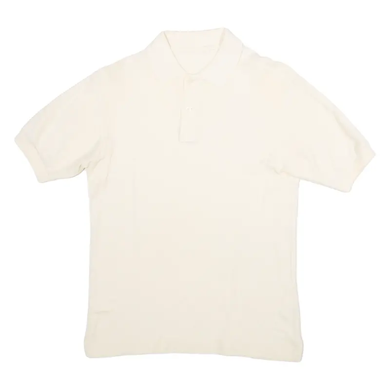 Fila Mens Polo Shirt Cream S 1