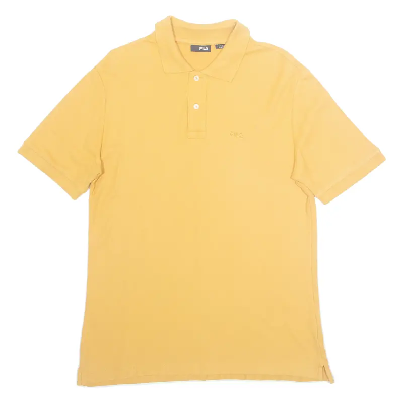 Fila Mens Polo Shirt Orange M 1
