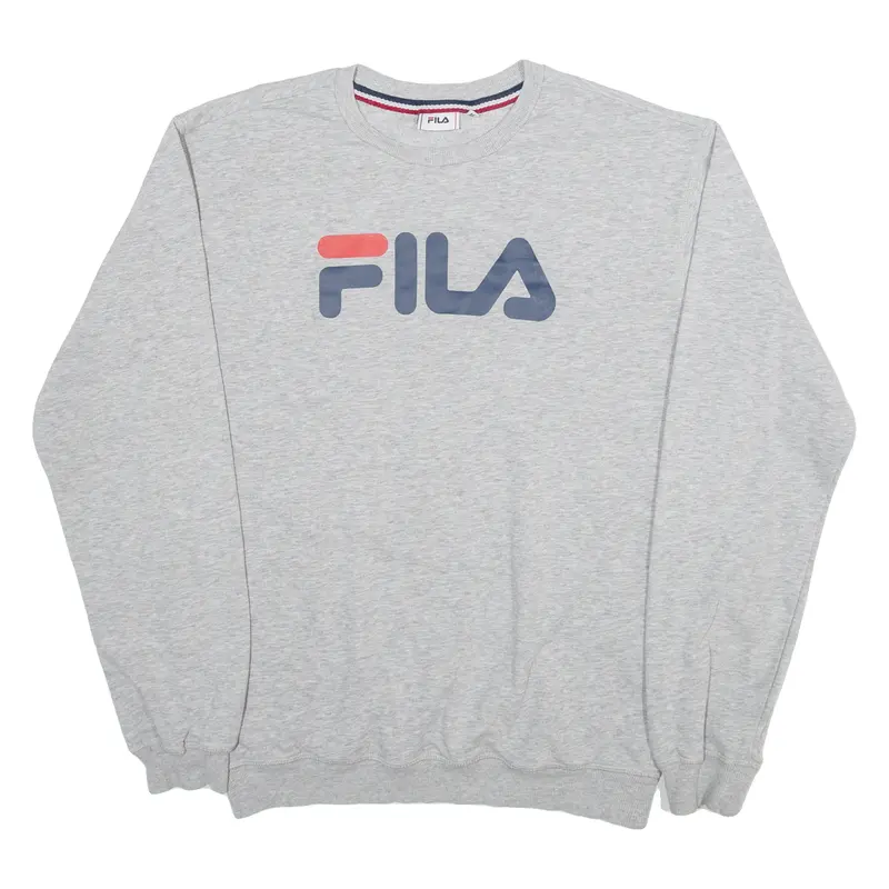Fila Mens Sweatshirt Grey M 1