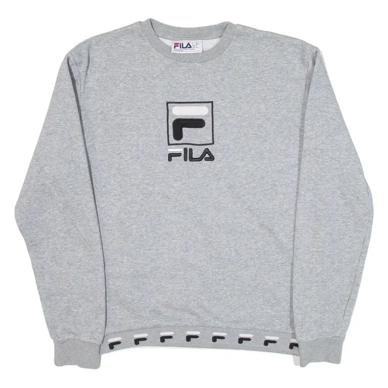 Fila Mens Sweatshirt Grey S 1