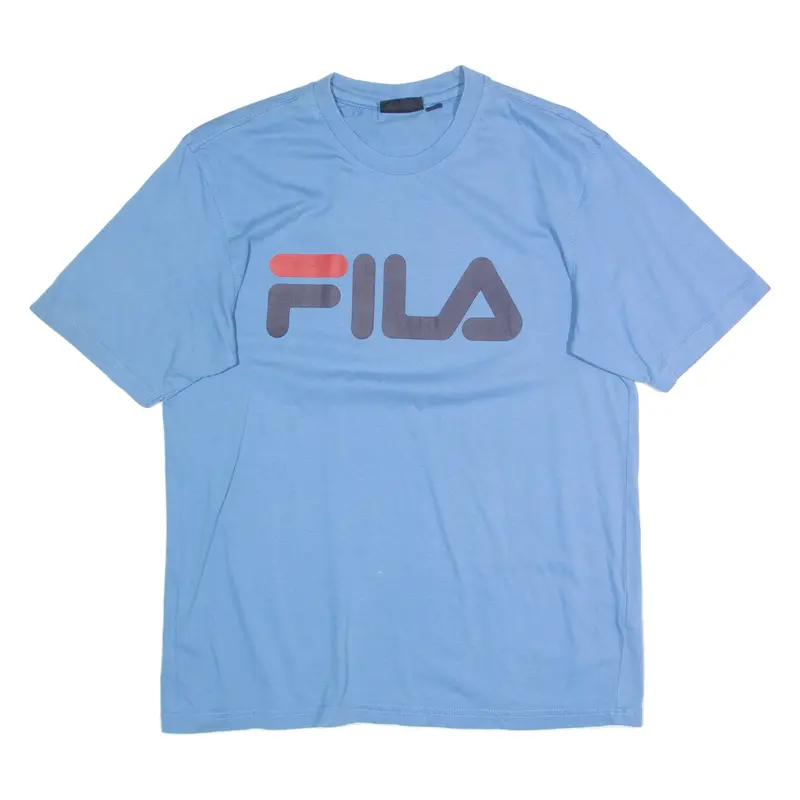 Fila Mens T-Shirt Blue M 1