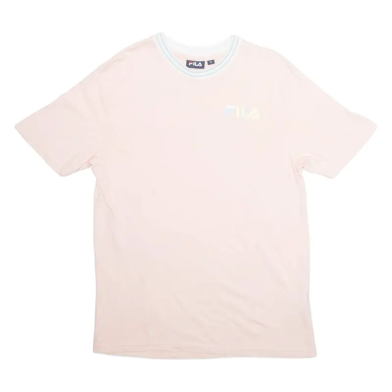 Fila Mens T-Shirt Pink S 1