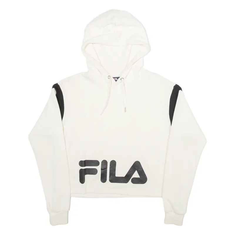 Fila Womens Cream Hoodie S 1