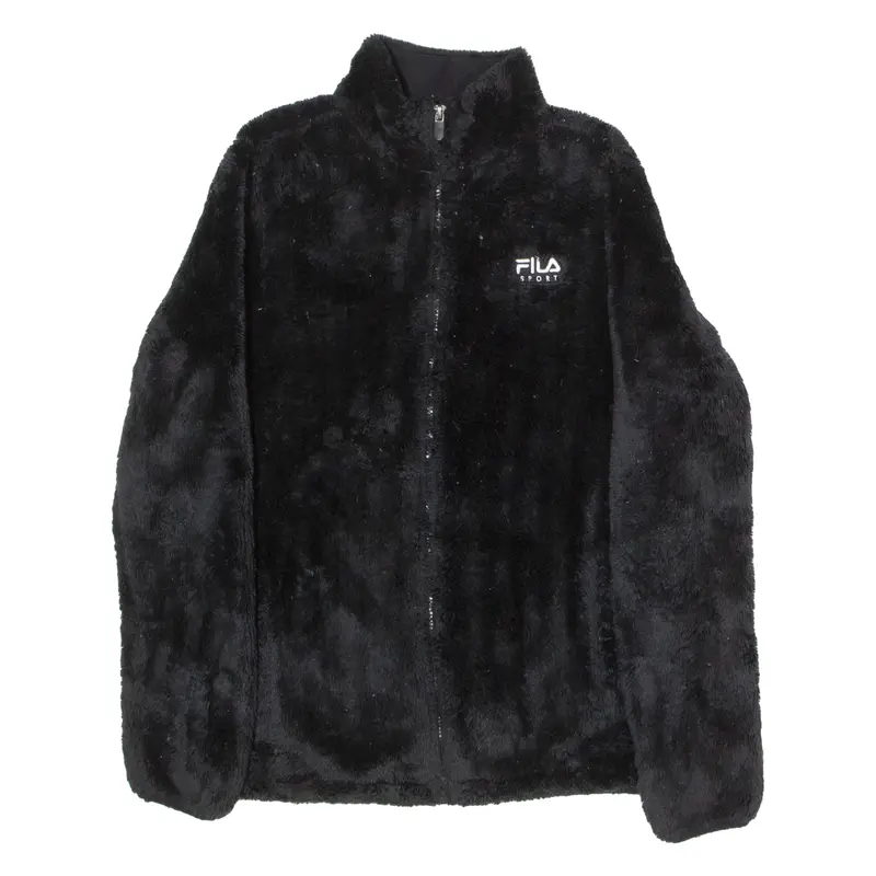 Fila Womens Fleece Jacket Black M 1