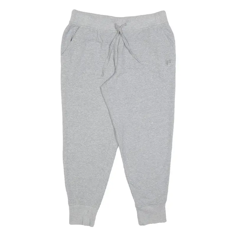 Fila Womens Joggers Grey Slim Tapered L W30 L24 Cotton Blend Comfort 1