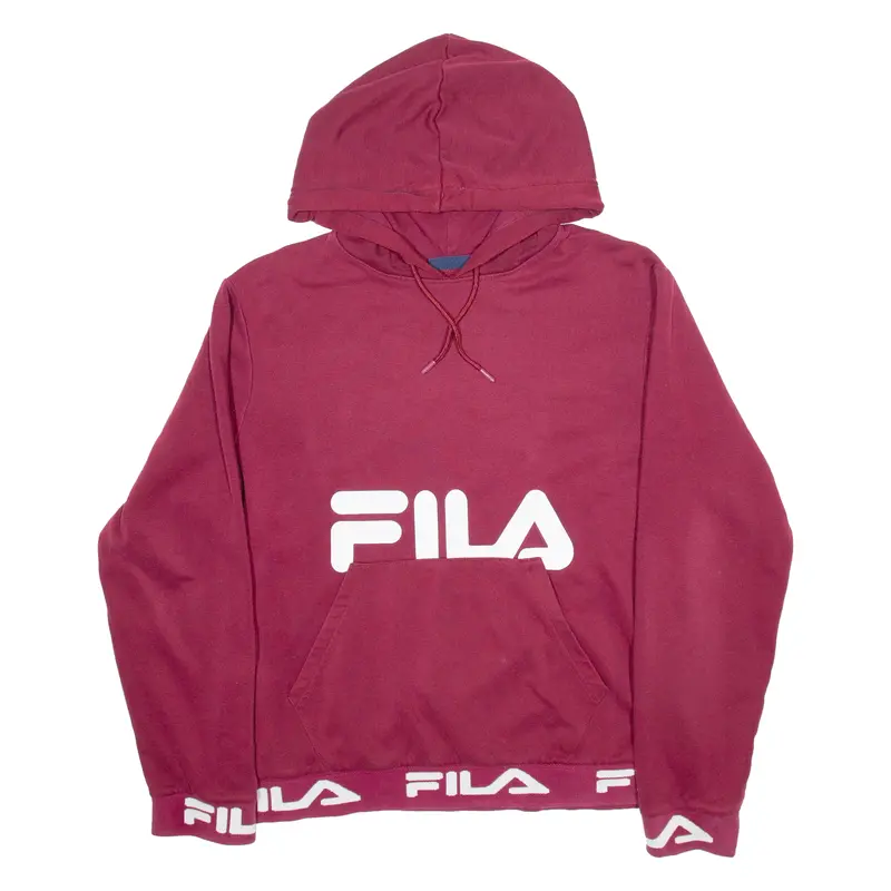 Fila Womens Red Hoodie M 1