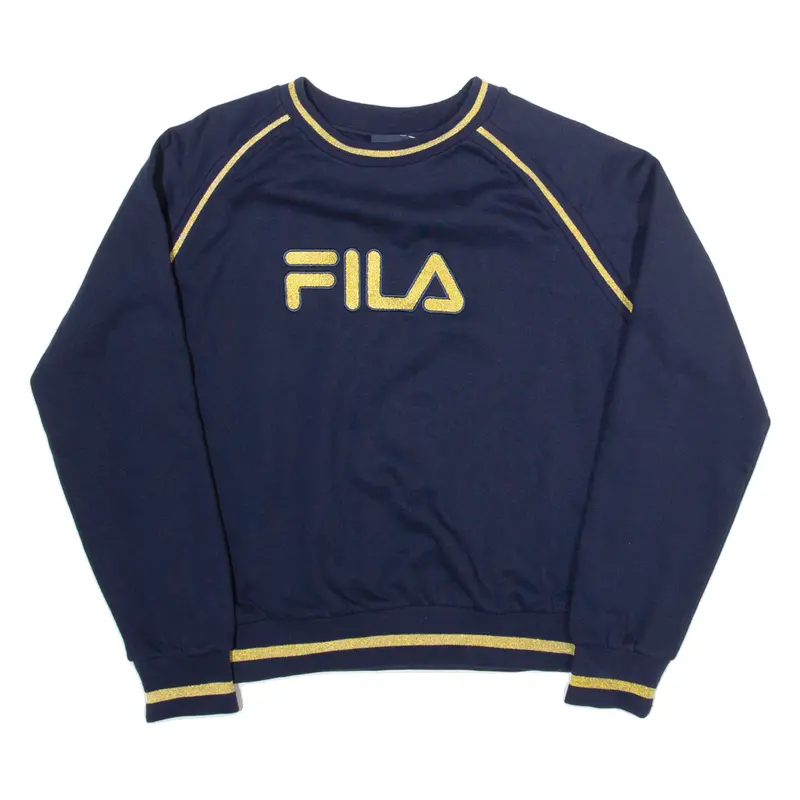 Fila Womens Sweatshirt Blue M 1