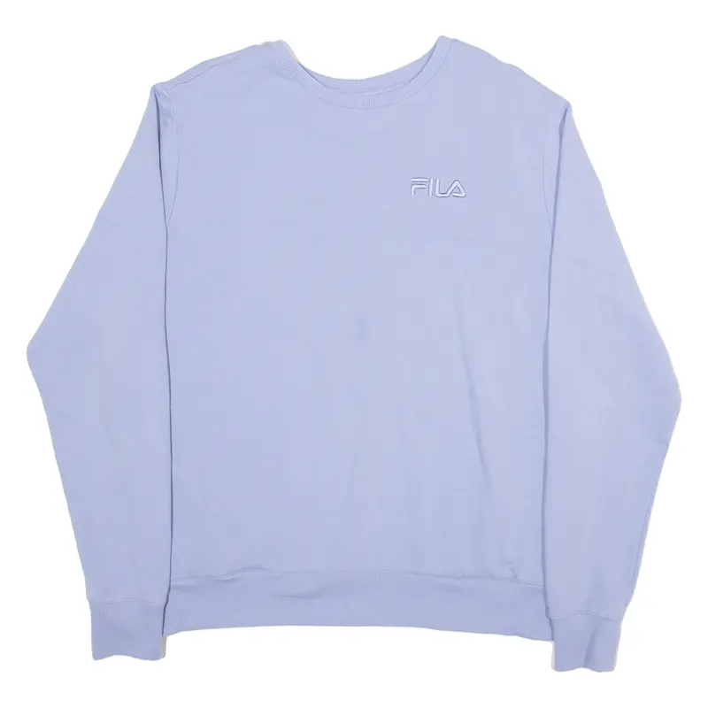 Fila Womens Sweatshirt Purple M 1