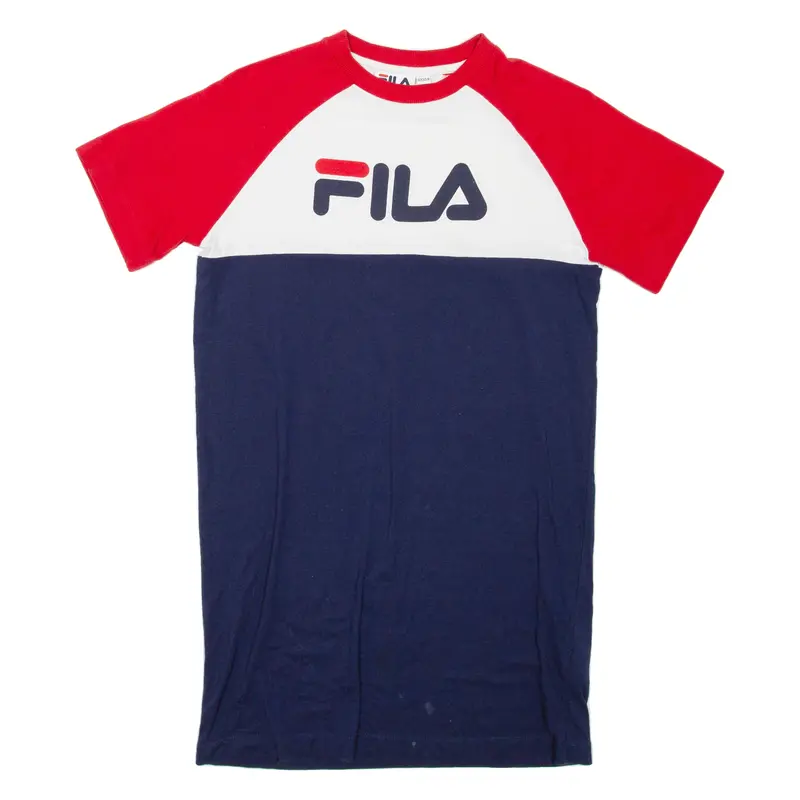 Fila Womens T-Shirt Blue Xxs 1