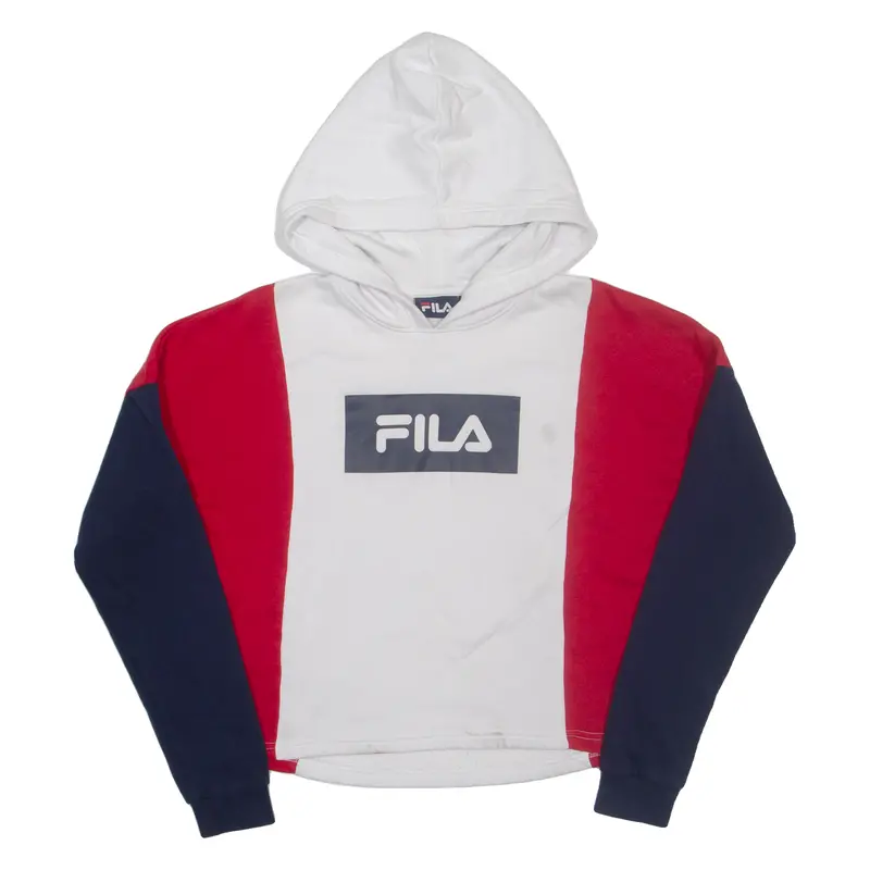 Fila Womens White Hoodie Xs 1