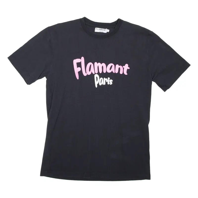Flamant Paris Mens T-Shirt Black M 1