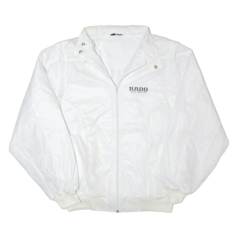 Fleece Lined Mens Shell Jacket White Xl 1