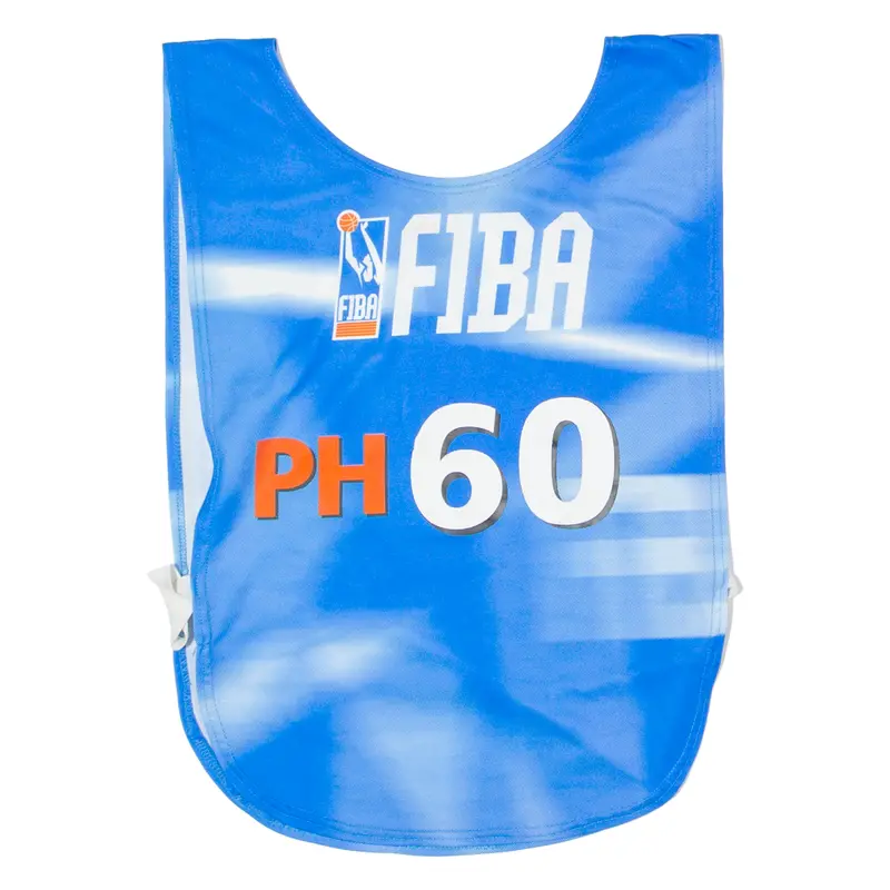 Football Staff Fiba Ph #60 Netball Womens Jersey Blue Sleeveless One Size 1