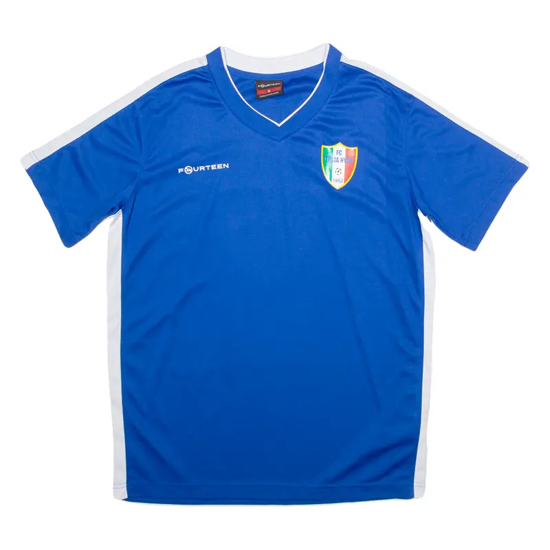 Fourteen Fc Italia Football Mens Football Shirt Jersey Blue 90S M 1
