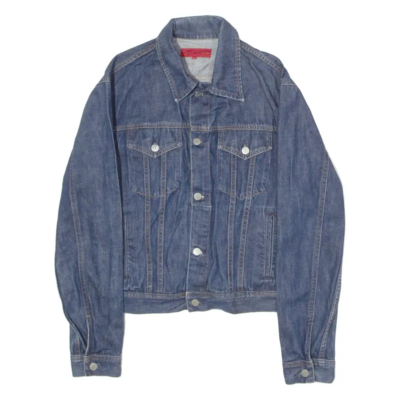 French Connection Mens Denim Jacket Blue S 1