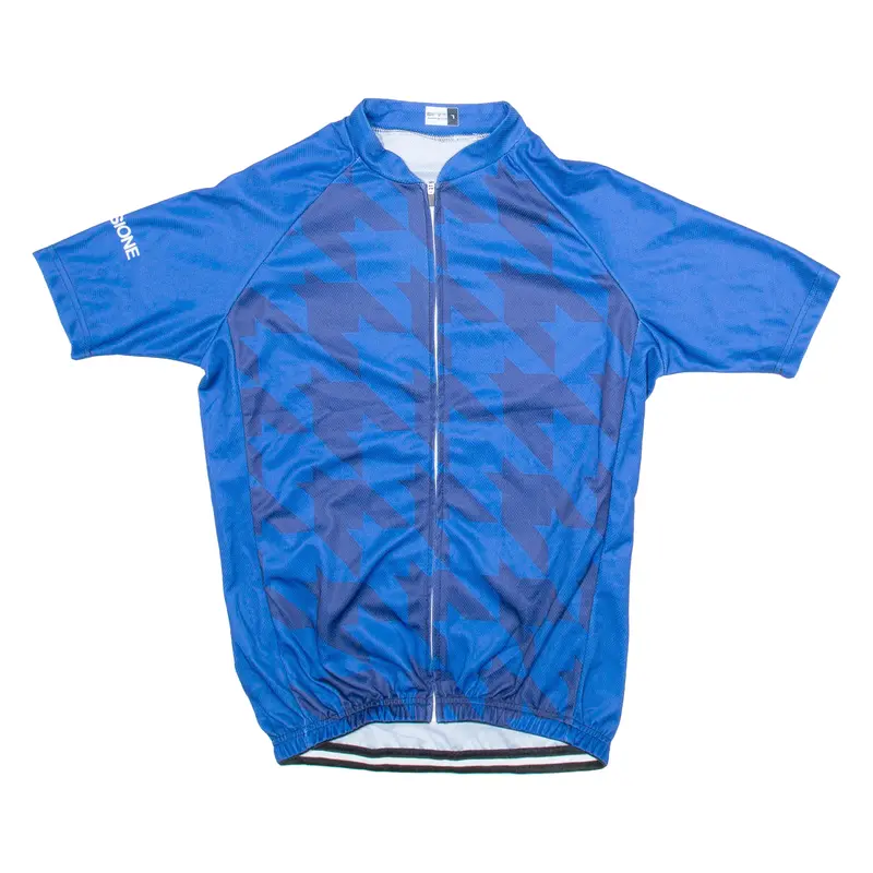Full Zip Ycling Mens Jersey Black L 1