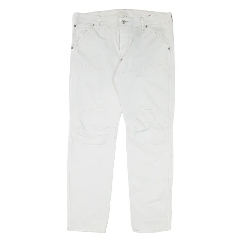 G-Star Raw Mens Trousers Grey Slim Straight W33 L30 1