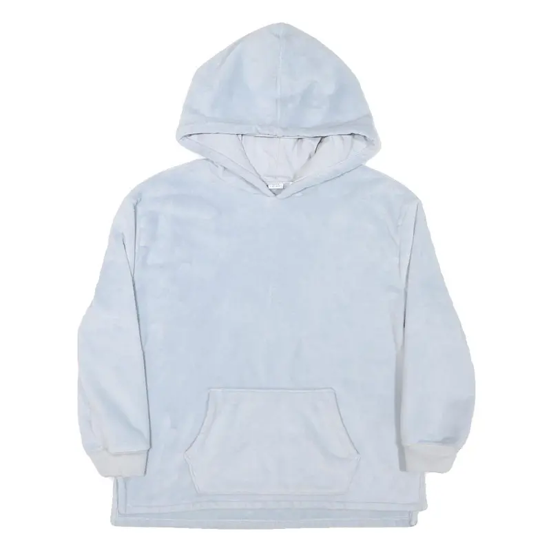 Gap Girls Light Blue Hoodie Xl Soft Fleece Pullover Casual 1