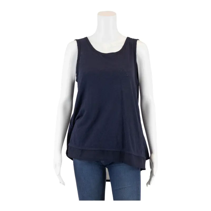 Gap Womens Vest Blue Sleeveless M 1