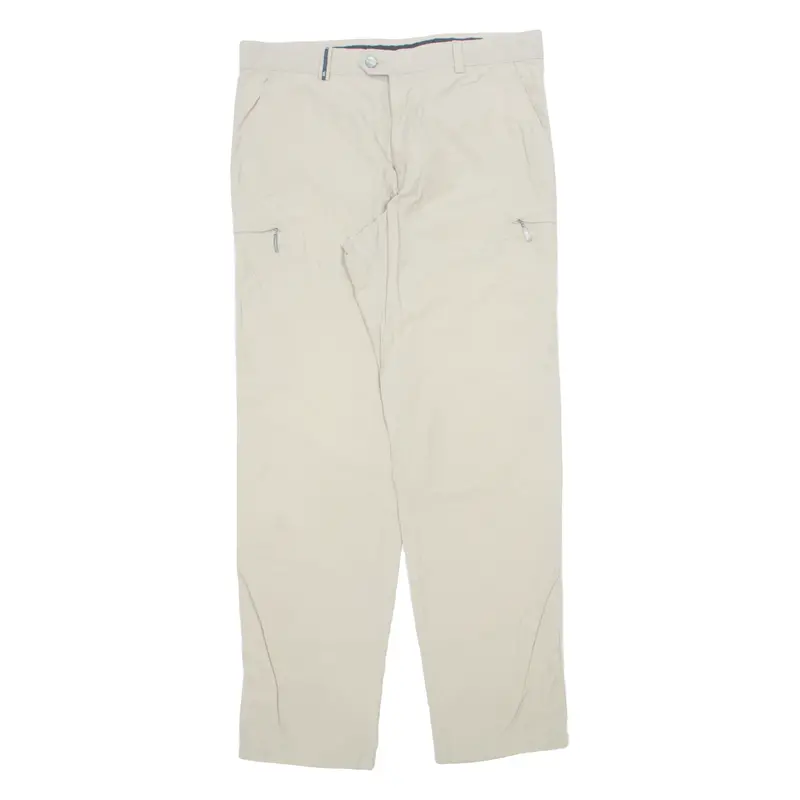 Gardeur Outdoor Mens Trousers Beige Regular Straight W36 L34 1