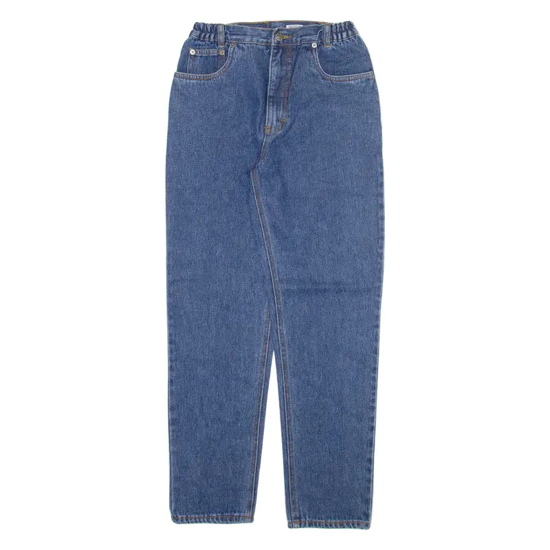 Garry Womens Jeans Blue Relaxed Tapered W24 L28 1