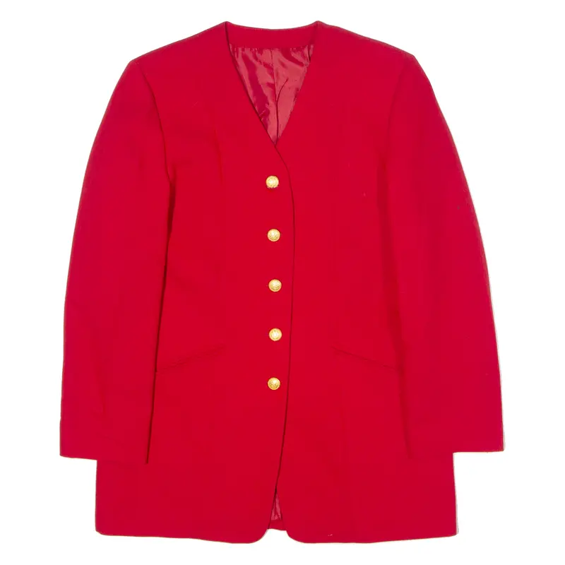 Gatsby Womens Blazer Jacket Red 90S Uk 12 1