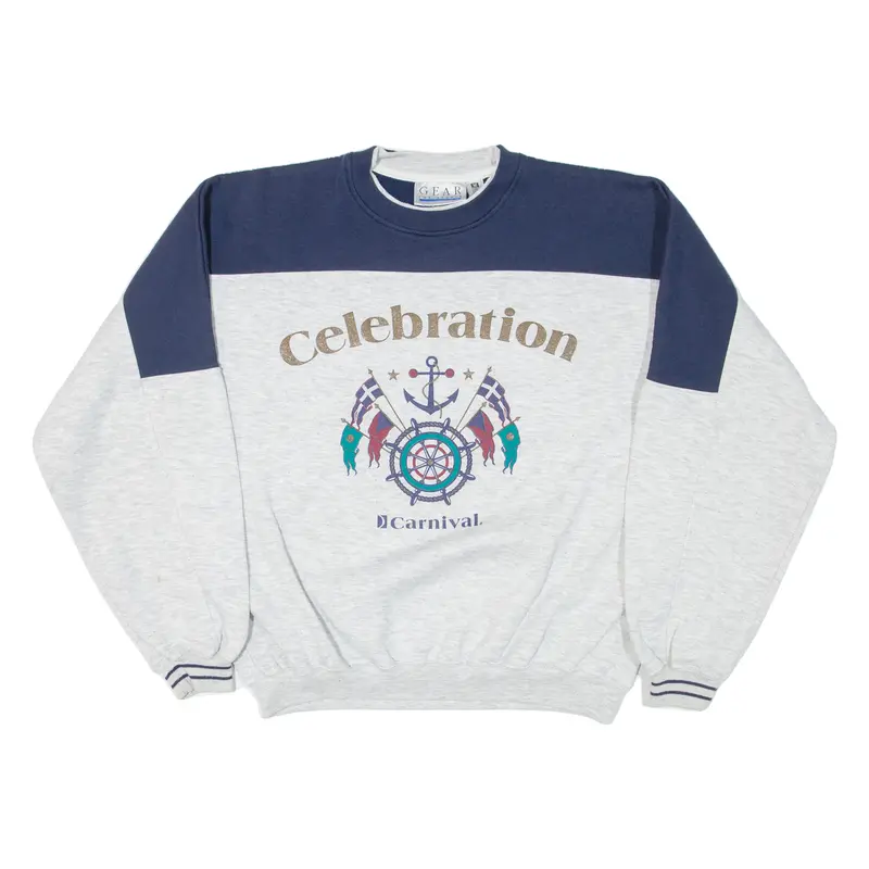 Gear For Sports Celebration Carnival Mens Sweatshirt Grey M 1