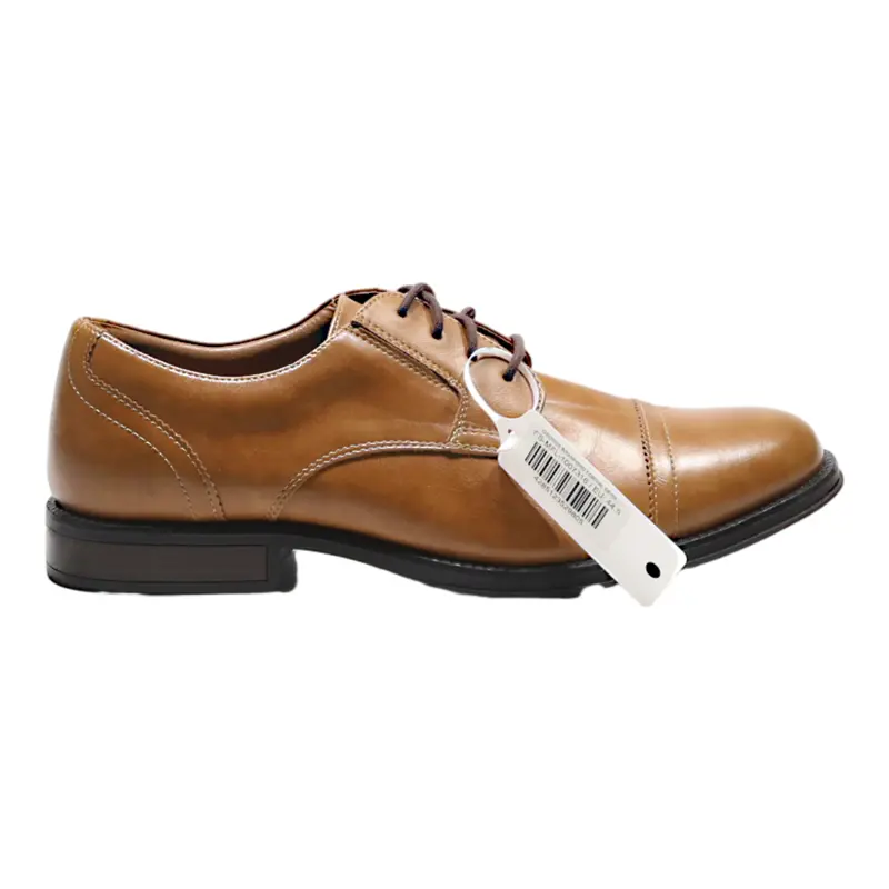 George Derby Shoes Brown Leather Mens Uk 11 1