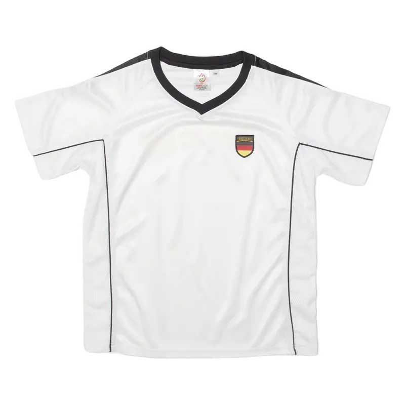 Germany 2008 Euros Boys Football Shirt Jersey White M 1