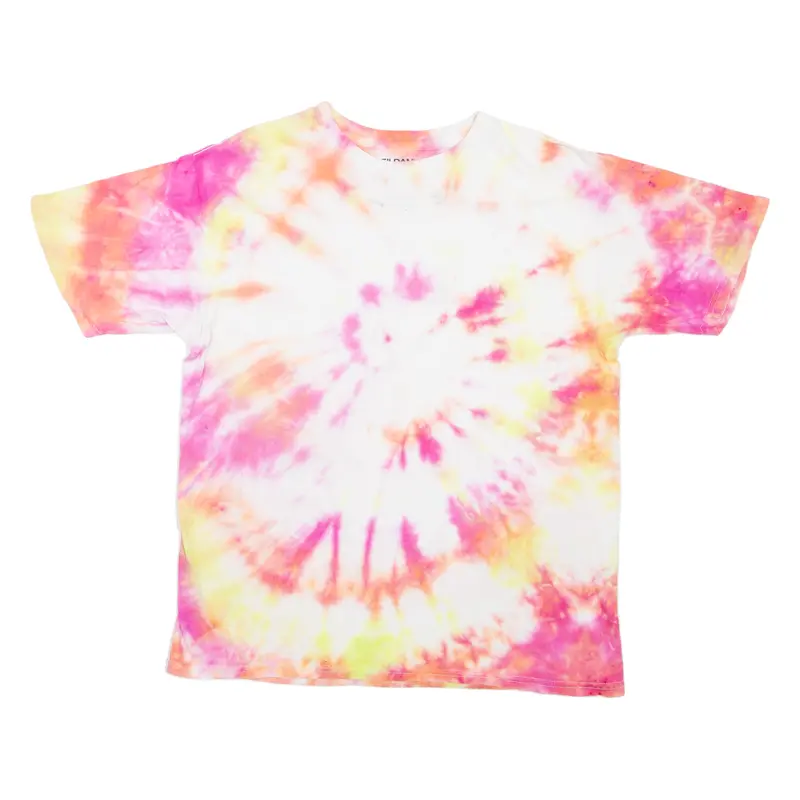 Gildan Boys Tie Dye T-Shirt Pink Xl 1