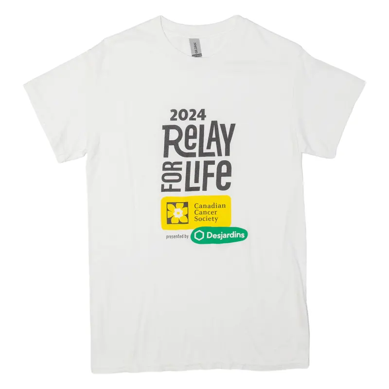 Gildan Charity Mens T-Shirt White S 1