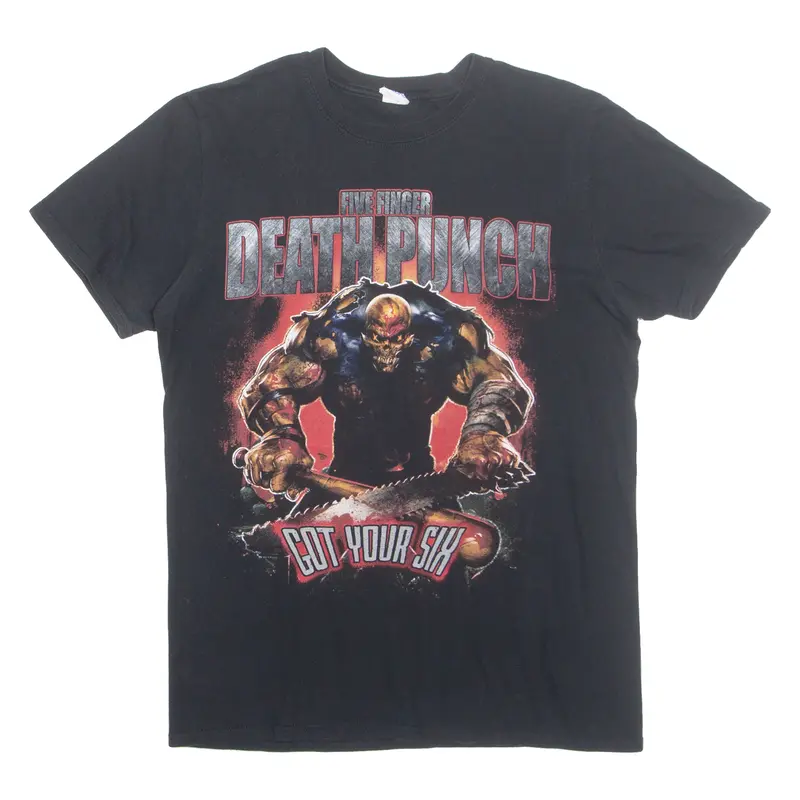 Gildan Five Finger Death Punch Mens T-Shirt Black S 1