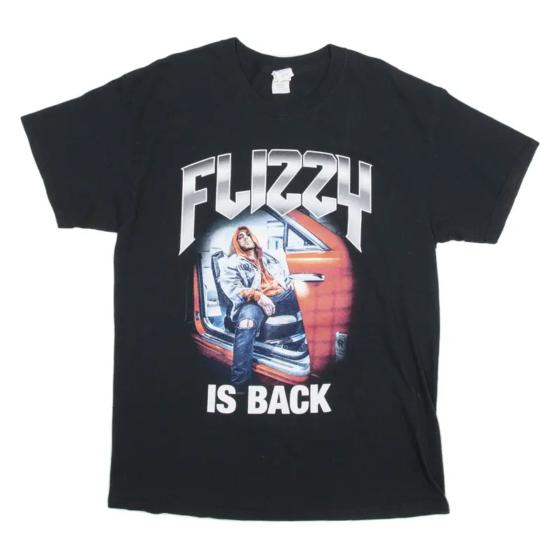 Gildan Flizzy Mens Band T-Shirt Black L 1