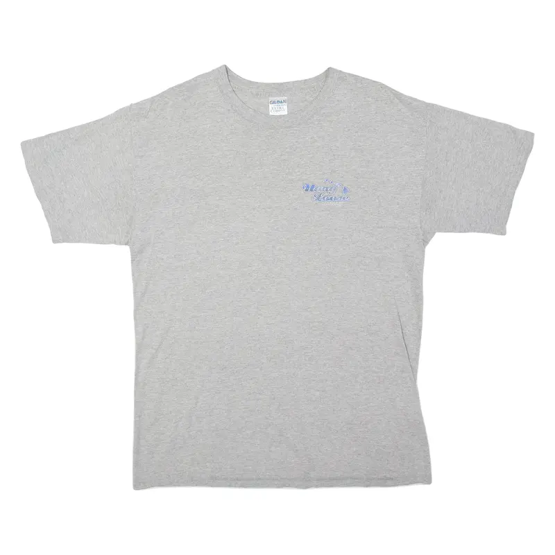 Gildan Hawaii Mens T-Shirt Grey Usa L 1