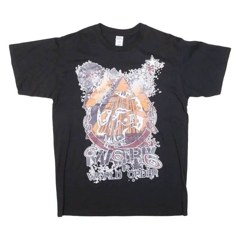 Gildan Matrix Mens T-Shirt Black L 1