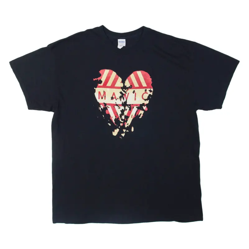 Gildan Mawic Mens Band T-Shirt Black Xl 1
