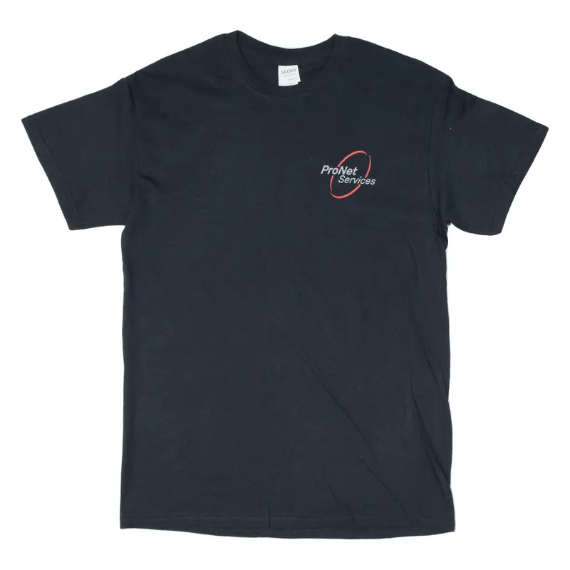 Gildan Mens T-Shirt Black M 1