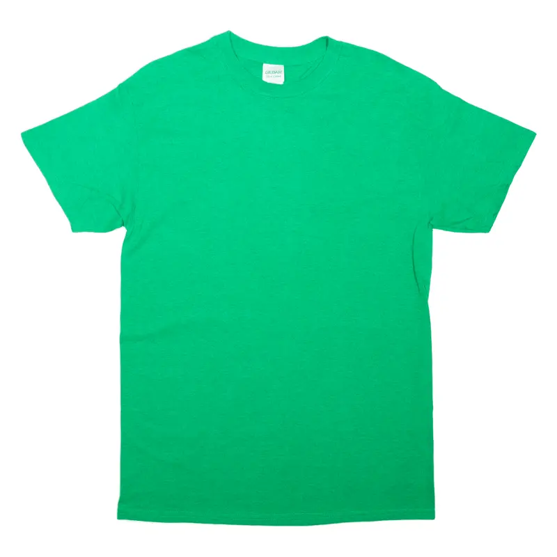 Gildan Mens T-Shirt Green M 1