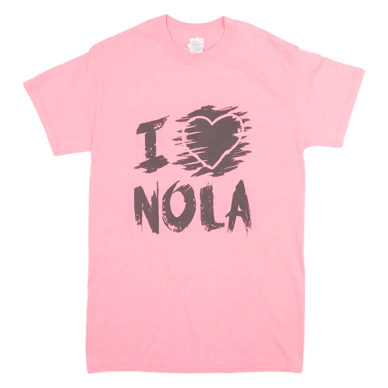 Gildan Nola Womens T-Shirt Pink S 1