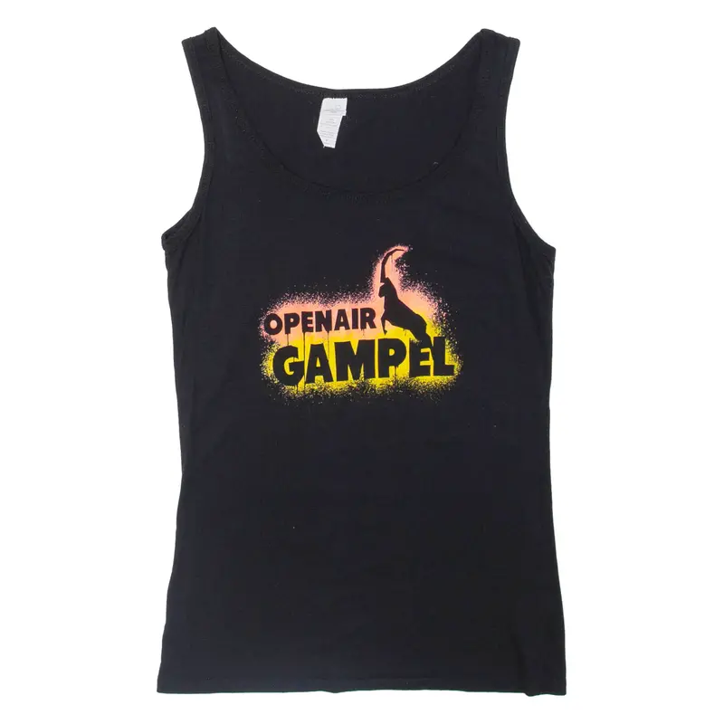 Gildan Openair Gampel Womens Vest Black Sleeveless S 1