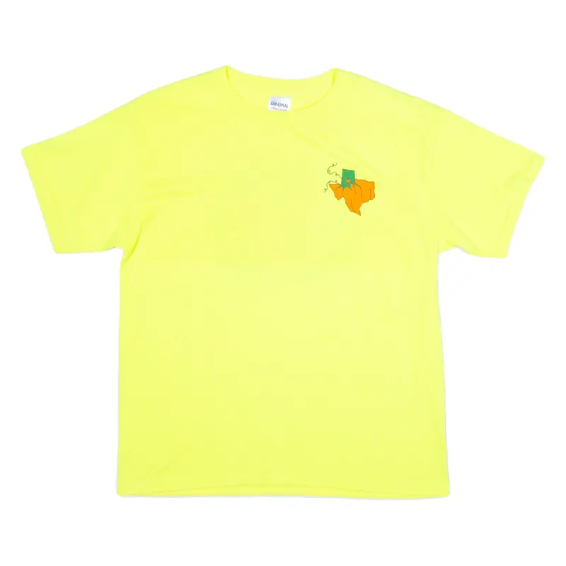 Gildan Punkin Days Mens T-Shirt Yellow Usa L 1